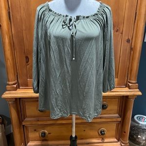 Green Women's Top